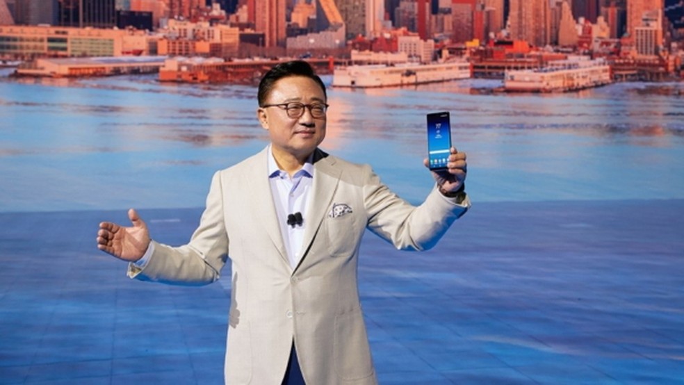 Galaxy Note 8 utiliza memÃ³ria RAM no padrÃ£o LPDDR4 (Foto: DivulgaÃ§Ã£o/Samsung)