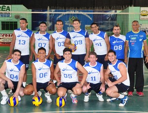 Equipe masculina de vôlei da São Lucas (Foto: Divulgação/São Lucas)