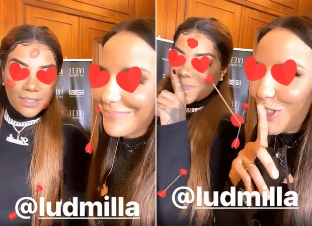 Ludmilla e Ivete Sangalo (Foto: Reprodução / Instagram)