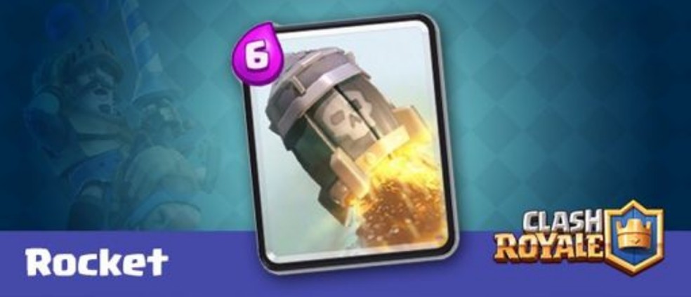 Foguete no Clash Royale — Foto: Reprodução/Amino