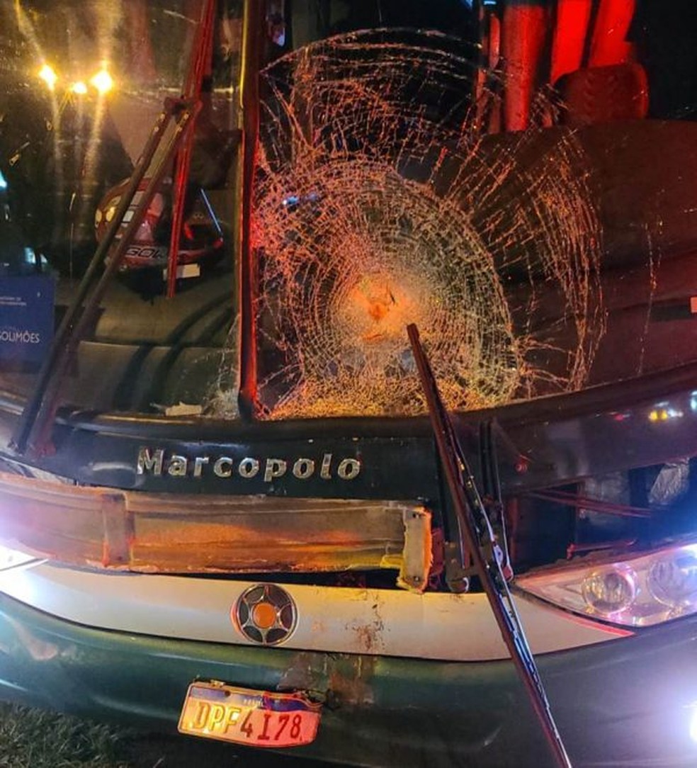 Ônibus atinge e mata jovem em Vilhena, RO — Foto: Redes Sociais/Reprodução