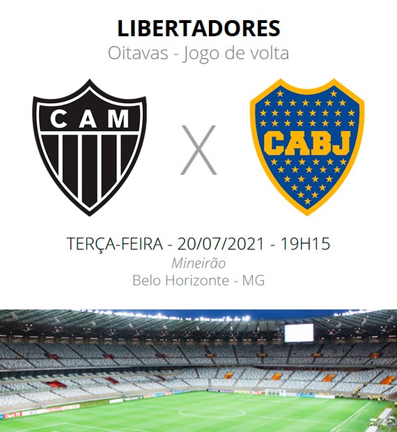 Boca Juniors X Atletico Mg Veja Escalacoes Desfalques E Arbitragem Libertadores Ge