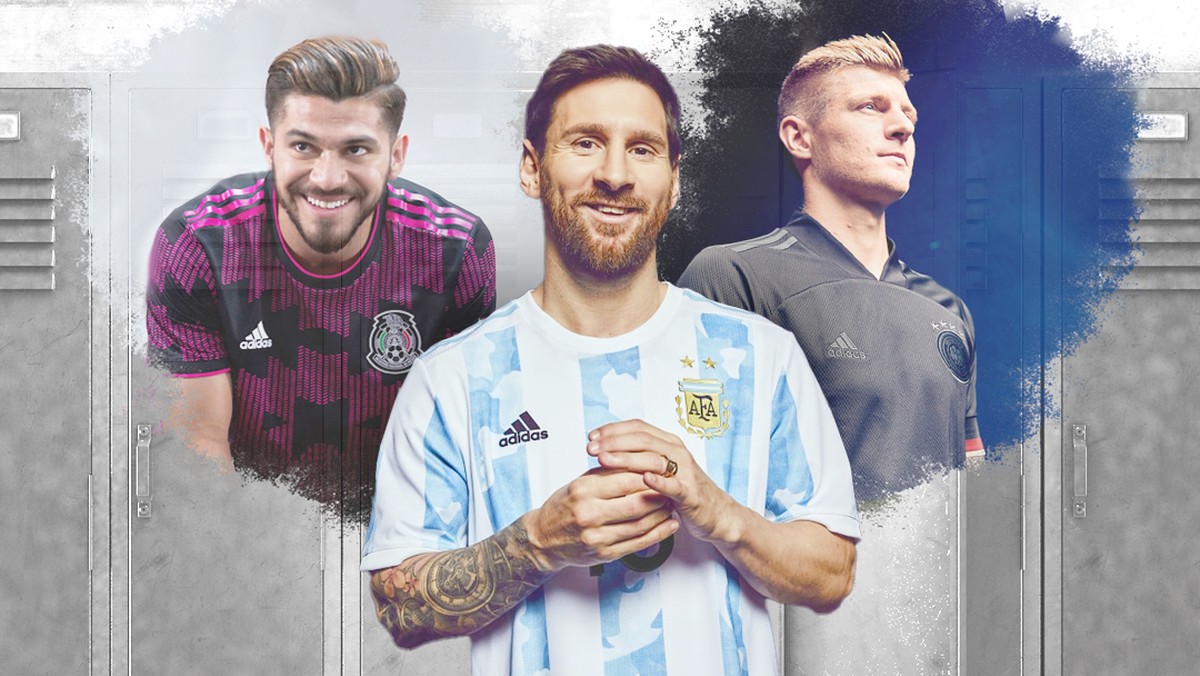 Alemania, Argentina, Colombia, México y más: mira los nuevos uniformes de la selección nacional |  futbol internacional