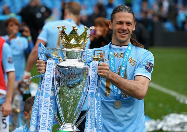Demichelis, campeão inglês pelo Manchester City, foi a surpresa da lista (Foto: Getty Images)