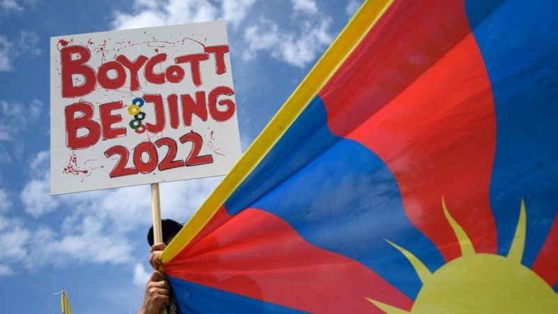 Boicote à Olimpíada nos Estados Unidos (Foto: Getty Images via BBC News)