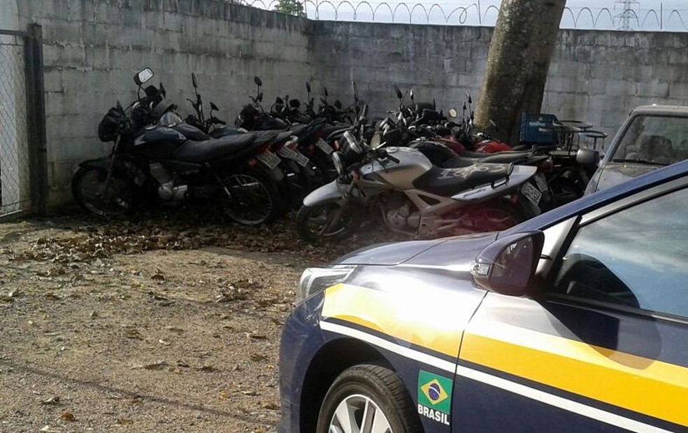 Motocicletas também estão entre disponíveis para arremate  (Foto: PRF/Divulgação)
