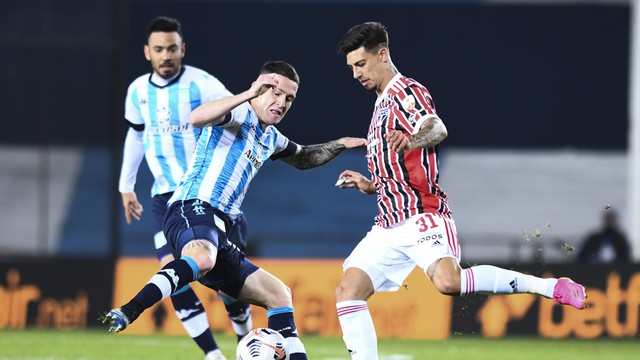 Rigoni disputa em Racing x S&atilde;o Paulo