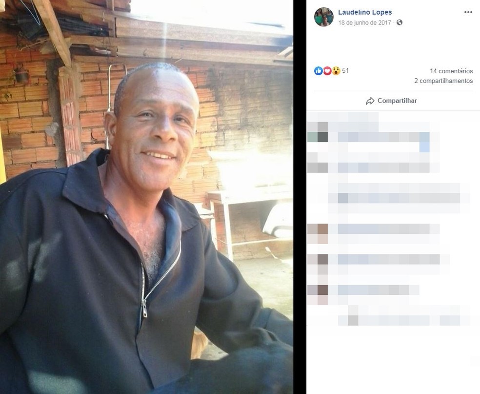 Laudelino Lopes morreu em acidente de trânsito em Avaré — Foto: Reprodução/Facebook