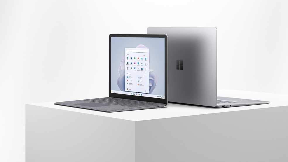 Microsoft Surface Laptop 5 conta apenas com processador Intel — Foto: Divulgação/Microsoft