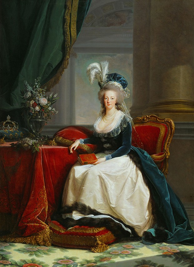 Detail of a portrait of Marie-Antoinette, by Elisabeth Louise Vigée Le Brun (1788) (Foto: GETTY)