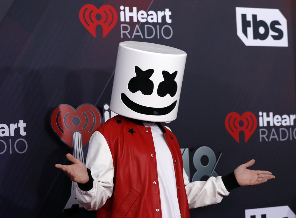 Marshmello no iHeartRadio Music Awards 2018 (Foto: REUTERS/Mario Anzuoni)