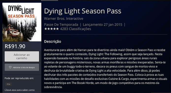 Dying Light: The Following: baixe a expansão no PS4 (Foto: Reprodução/Victor Teixeira)