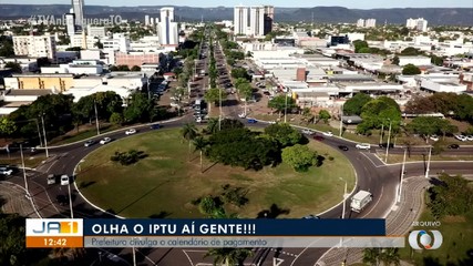 Prefeitura de Palmas divulga o calendário de pagamento do IPTU