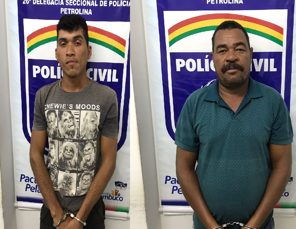 Suspeitos são presos por assassinato de jovem em Petrolina (Foto: Divulgação/ Polícia Civil)