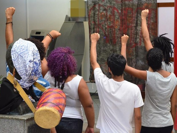 Os estudantes desocuparam a reitoria após 7 dias de protesto (Foto: Facebook/ Estudantes em Luta por Direito à Permanência)