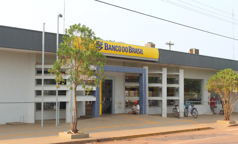Agência do Banco do Brasil em Guajará-Mirim, RO, cidade que tem vaga no BB — Foto: Arquivo / G1 RO 