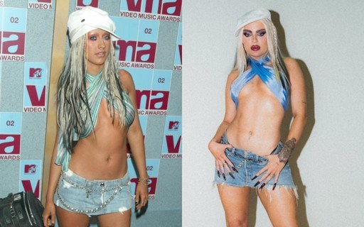 Luísa Sonza se inspira em Christina Aguilera para festa de lançamento de clipe