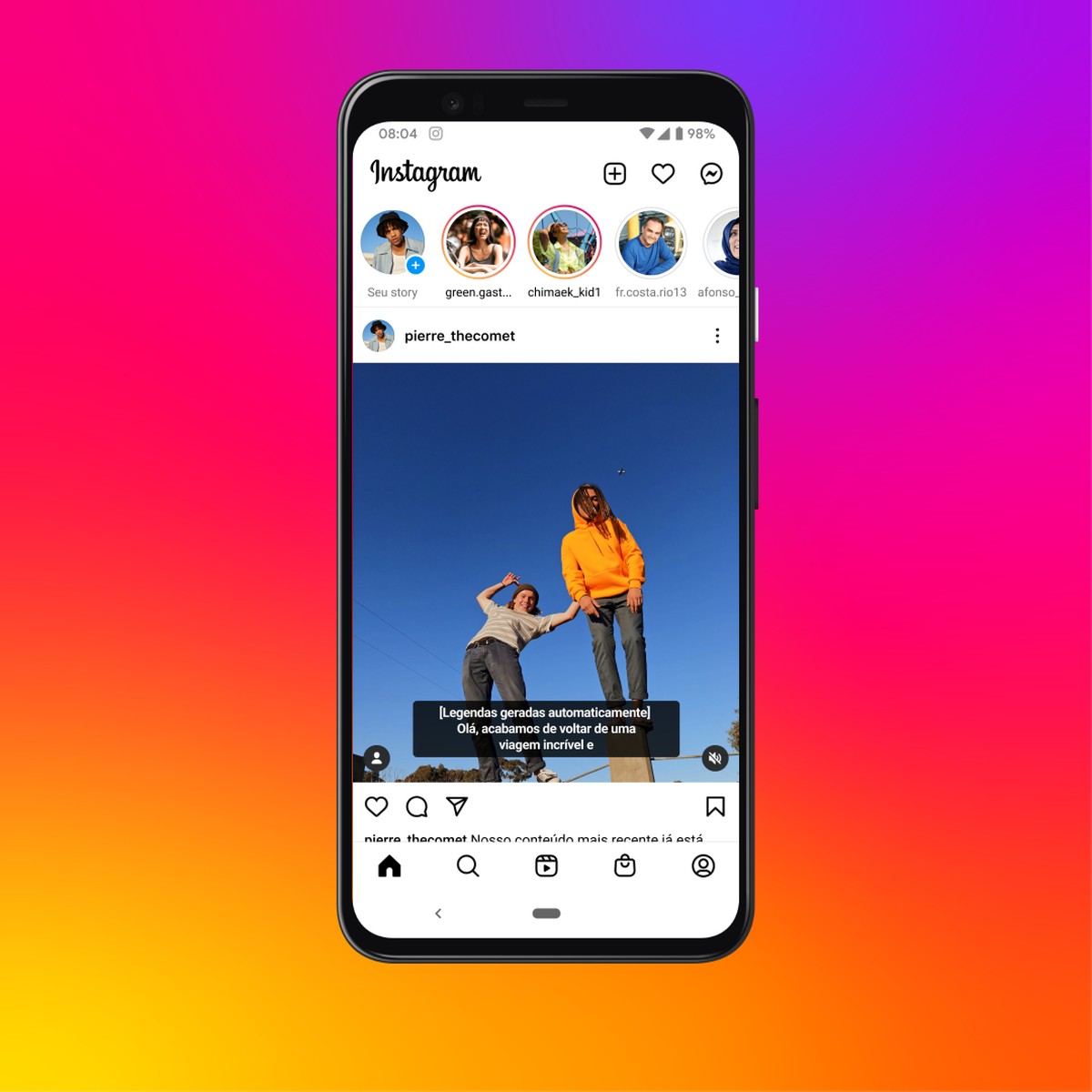 Instagram anuncia legendas automáticas em vídeos; saiba como ativar o recurso | Tecnologia