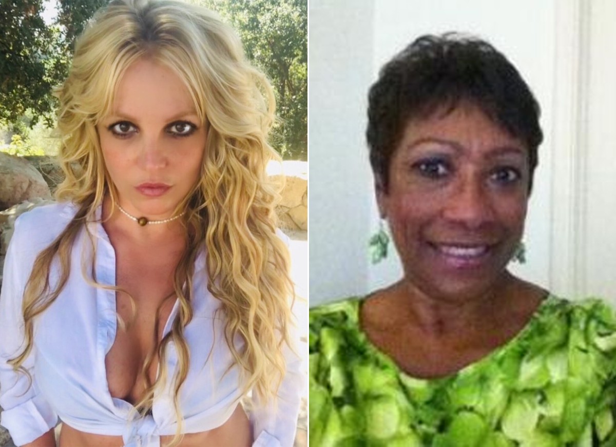 Britney Spears e a juíza Brenda Penny (Foto: Reprodução / Instagram e Ballotpedia.org)