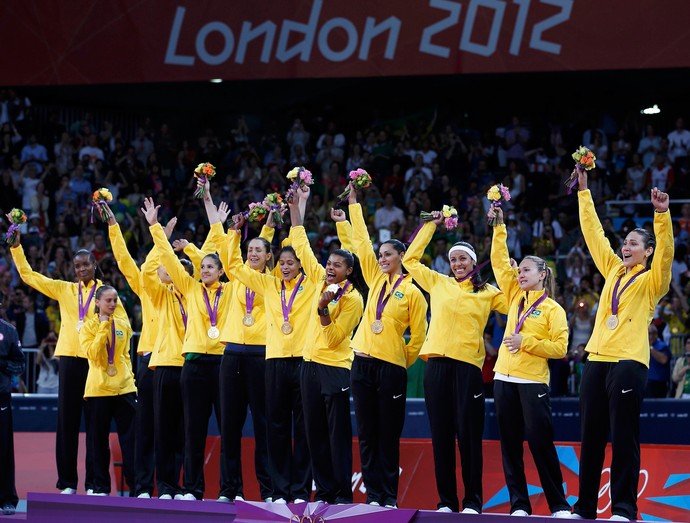 medalha de ouro vôlei feminino Olimpíadas 2012 (Foto: Reuters)