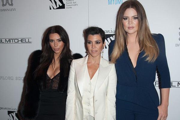Kim, Kourtney e Khloe Kardashian (Foto: Getty Images)