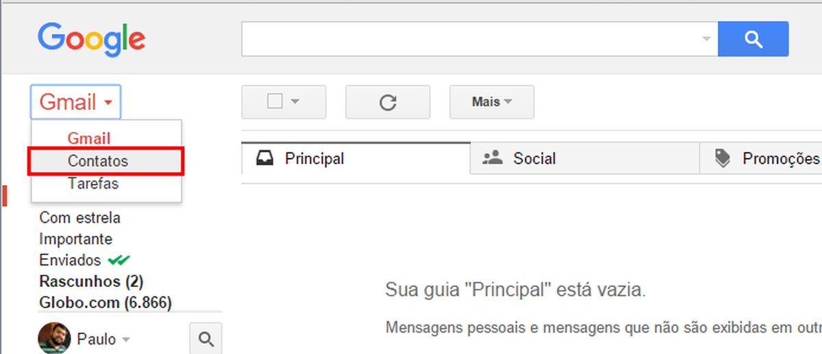 Como importar contatos do Gmail para o Outlook.com | Dicas e Tutoriais ...