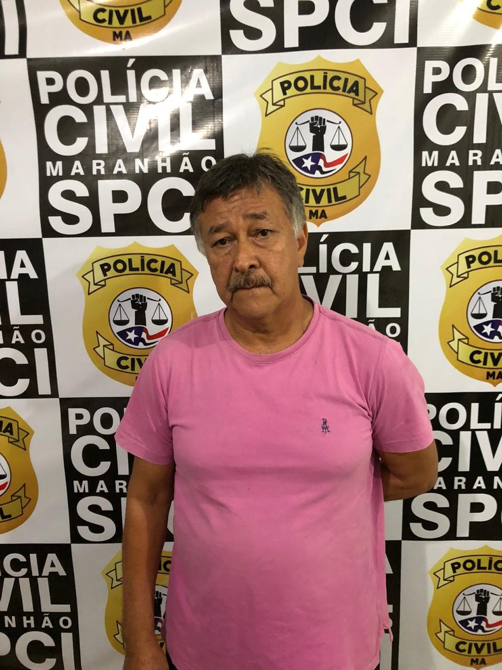Ex-prefeito José Francisco Pestana foi autuado e vai ficar à disposição da Justiça do estado Maranhão — Foto: Divulgação/Polícia