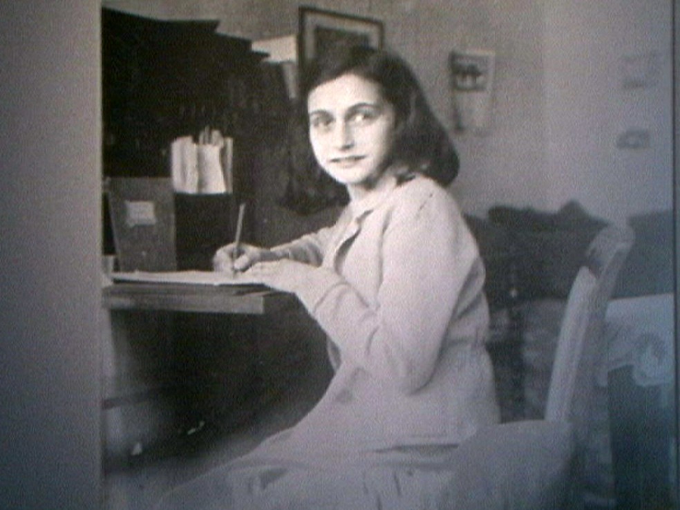 Anne Frank — Foto: reprodução Globo News