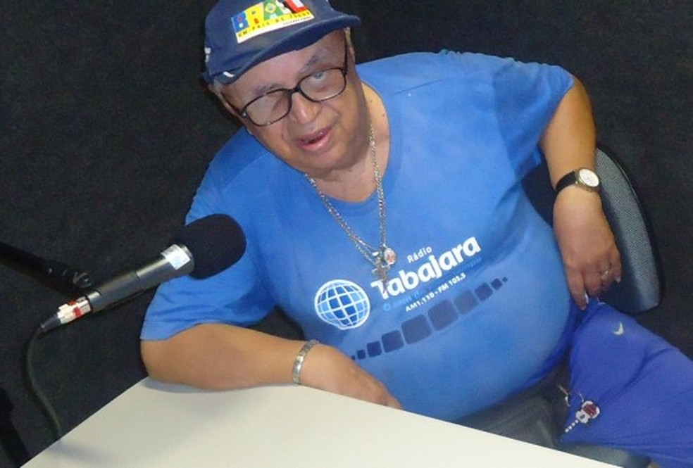 Ivan Bezerra estava trabalhando atualmente como comentarista esportivo da RÃ¡dio Tabajara (Foto: DivulgaÃ§Ã£o / RÃ¡dio Tabajara)