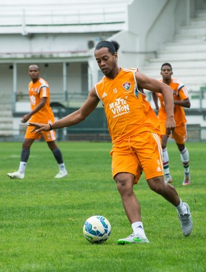 Ronaldinho Gaúcho Fluminense (Foto: BRUNO HADDAD/FLUMINENSE F.C.)