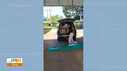 Quase 100 kg de drogas são apreendidas em caixas de livros