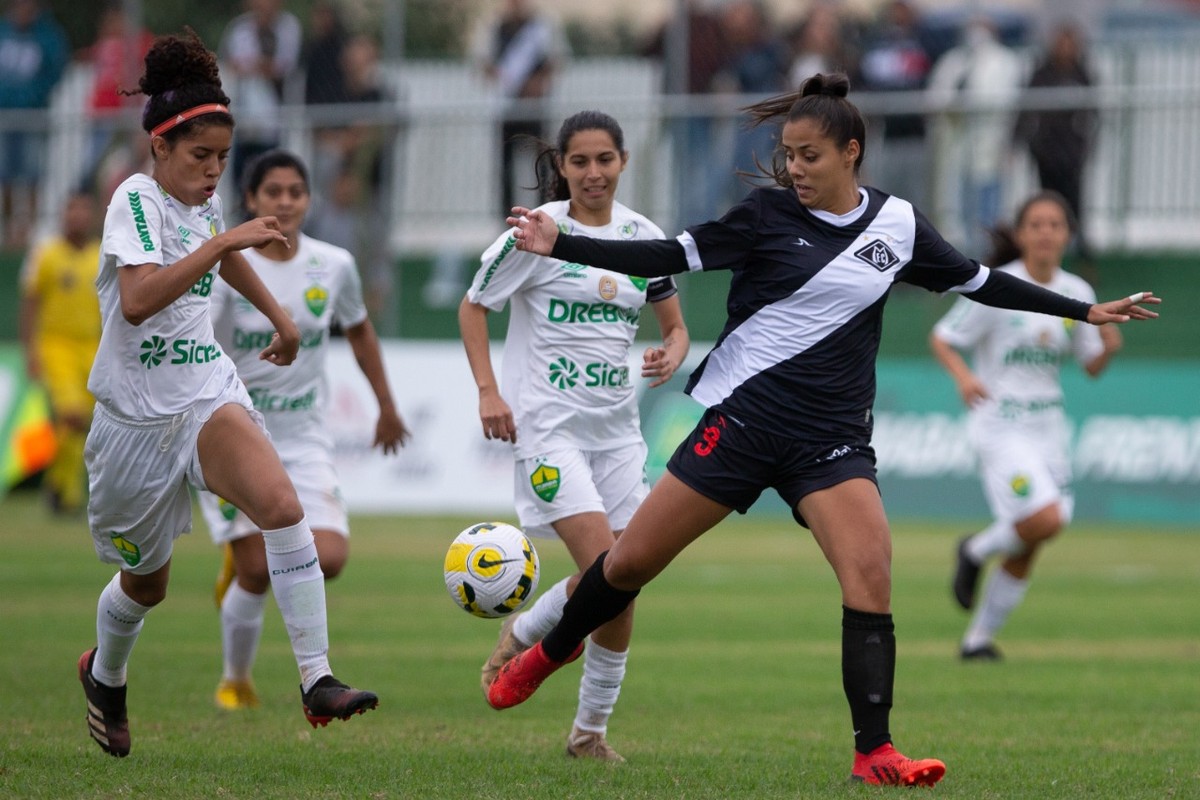 Cuiab&Atilde;&iexcl; e Mixto ficam no empate pela ida da primeira fase do Brasileiro  Feminino A3 | futebol | ge