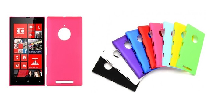 Modelo emborrachado permite personalizar Lumia 830 com opções coloridas (Foto: Divulgação/lojaimperio)