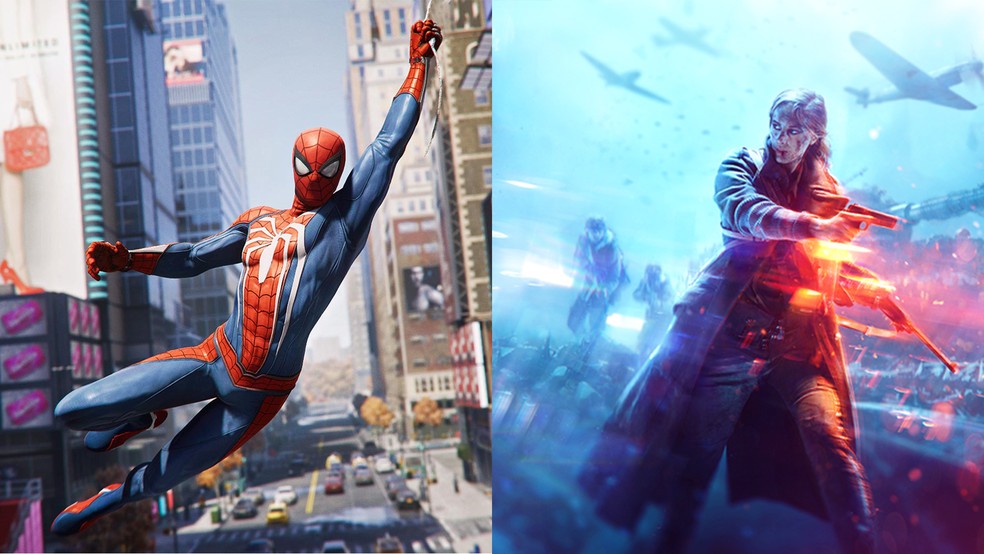 Spider Man E Battlefield 5 Foram Destaques Da Semana Em Jogos