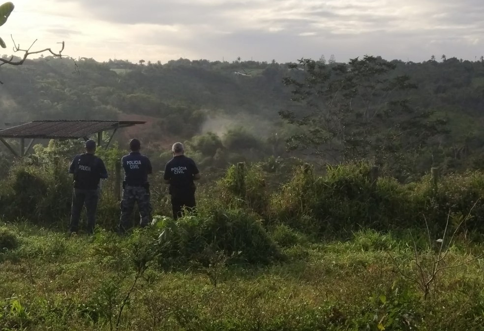 Suspeitos não foram encontrados no local. (Foto: Divulgação/SSP-BA)