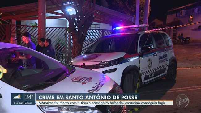 Motorista de aplicativo é assassinado com quatro tiros em Santo Antônio de Posse