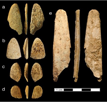 Neandertais eram criteriosos na criação de ferramentas. Acima: exemplares de lissoir encontrados no sul da França (Foto: UC Davis/Scientific Reports)