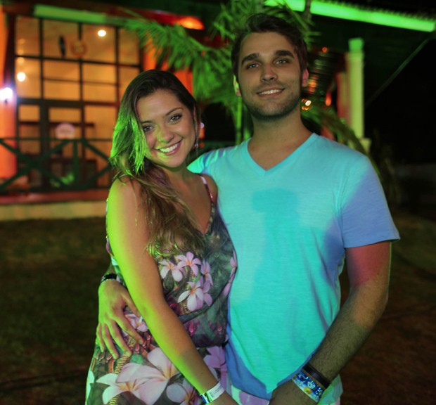 Poliana Aleixo e Renato Beltrão (Foto: Ricardo Cardoso/Revista QUEM)
