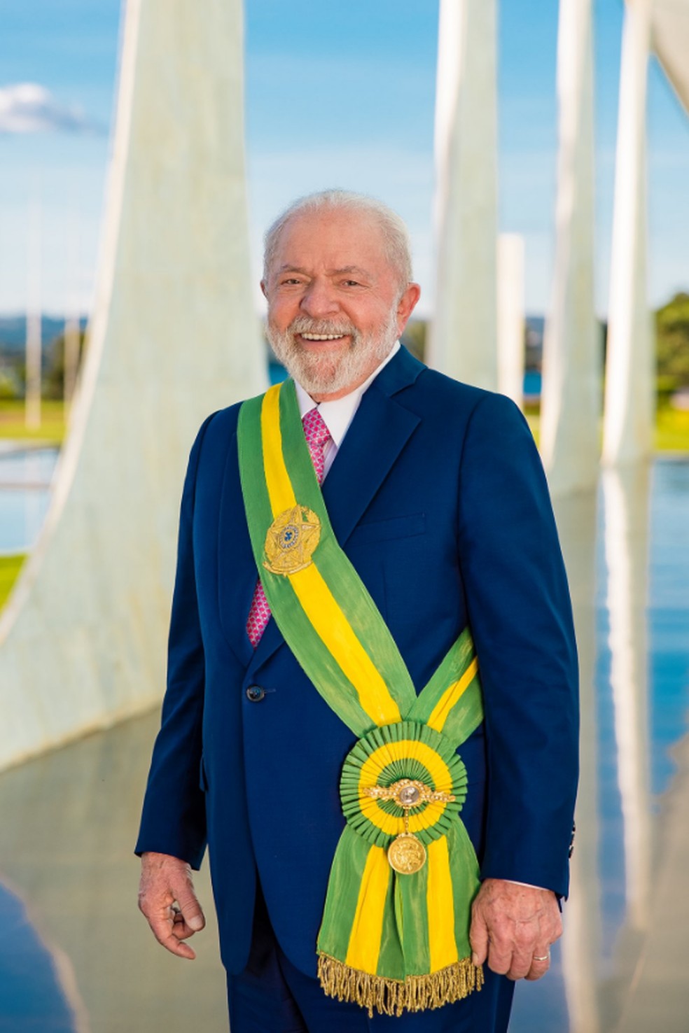 Nova imagem oficial do presidente Luiz Inácio Lula da Silva. — Foto: Ricardo Stuckert