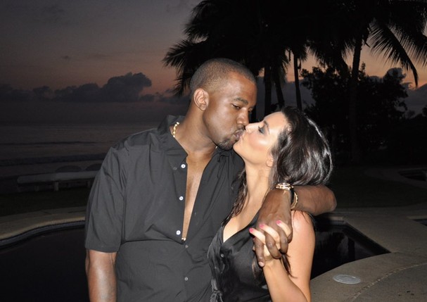 Kim Kardashian e Kanye West (Foto: Reprodução/Instagram )