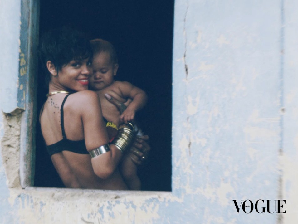 Rihanna Vogue Brasil Maio (Foto:  )