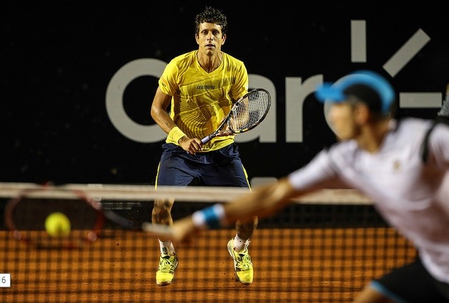 Marcelo Melo no Rio Open (Foto: Luiz Pires/Fotojump)