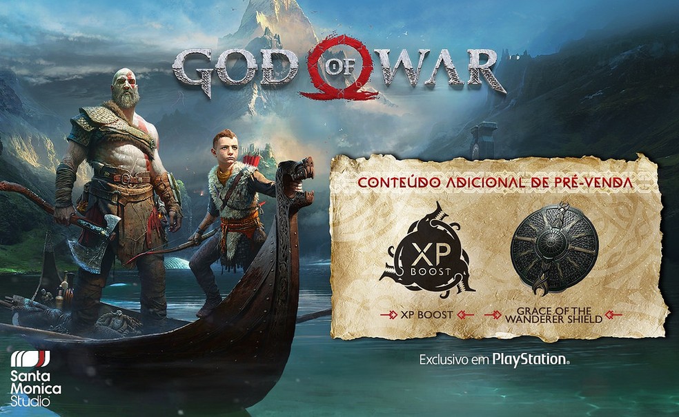 God of War terá bônus de pré-venda (Foto: Divulgação/Sony)