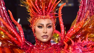 Sabrina Sato no desfile da Gaviões da Fiel no Carnaval 2023 — Foto: Leo Franco/Agnews