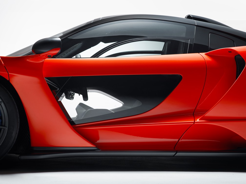 McLaren Senna tem porta envidraçada (Foto: McLaren/Divulgação)