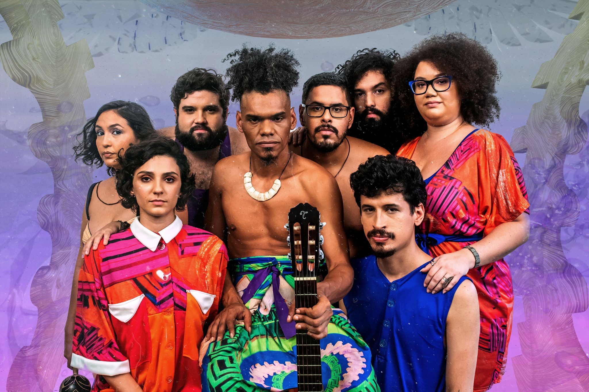 Criado em Belém, Bando Mastodontes aborda cultura afro-amazônica no álbum 'Ciranda celestial'