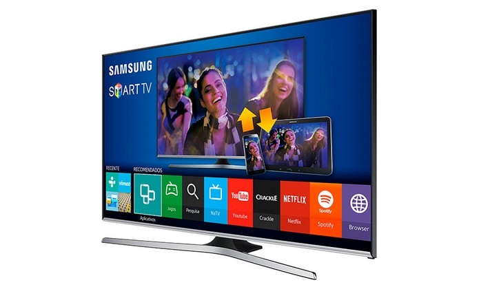Full HD Flat Smart TV J5500 Série 5, de 40 polegadas (Foto: Divulgação/Samsung)