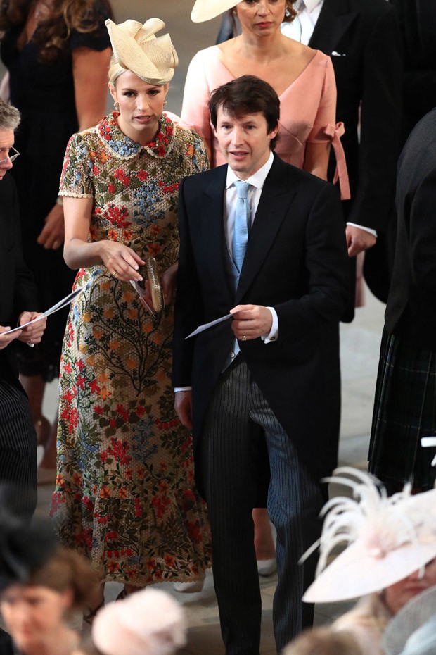 Chapéus diferentões no casamento de Harry e Meghan (Foto: Getty Images)
