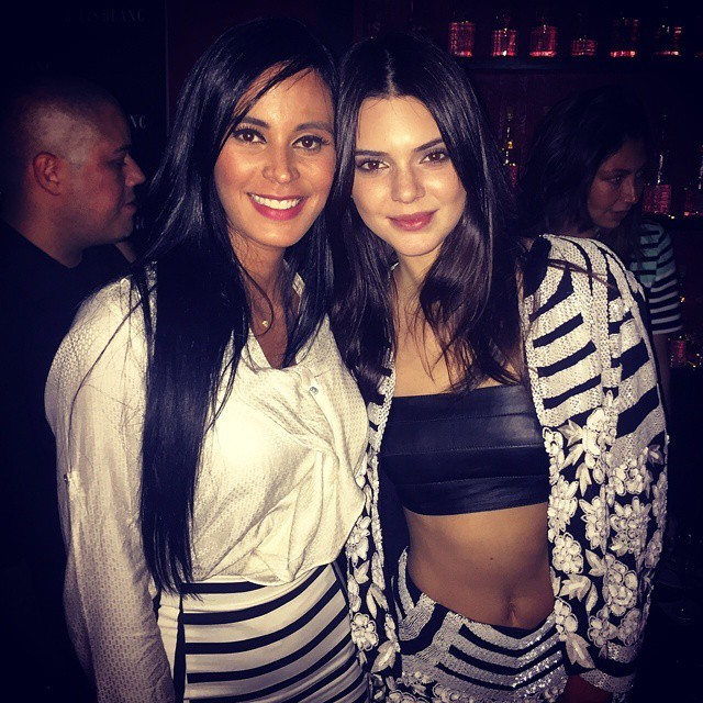 Lorena Bueri e Kendall Jenner (Foto: Reprodução/Instagram)