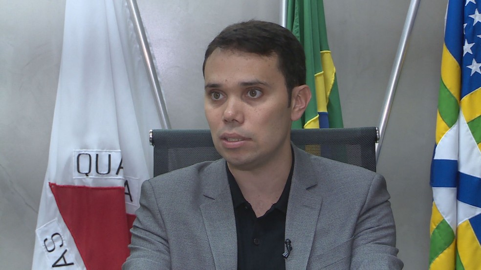 Adriano Aro, presidente da Federação Mineira de Futebol — Foto: Reprodução / TV Globo